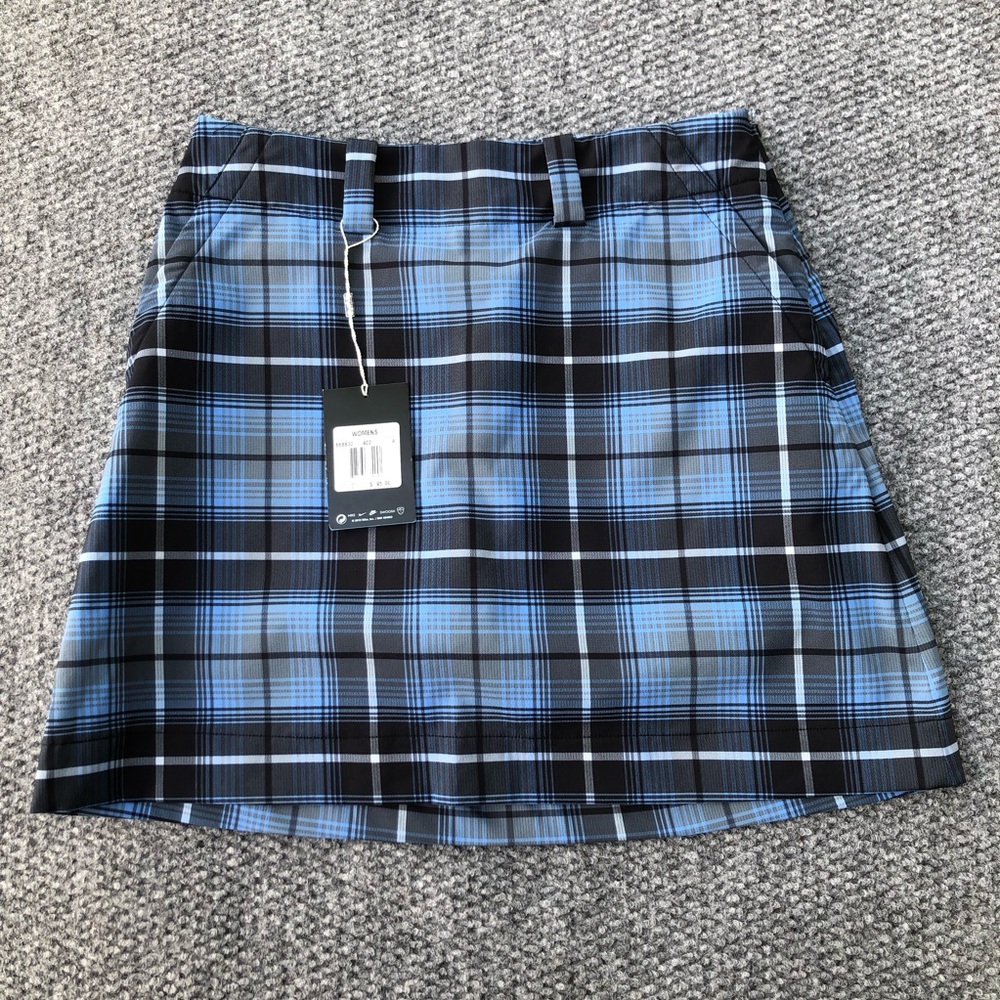 Nike Golf drifit plaid skort size 4